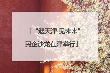 “遇天津·见未来”民企沙龙在津举行