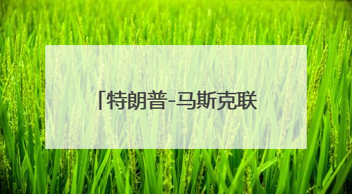 特朗普-马斯克联盟出现分裂 特斯拉股价承压下挫