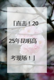 直击！2025年昆明高考现场！