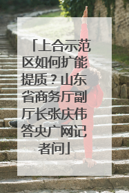上合示范区如何扩能提质？山东省商务厅副厅长张庆伟答央广网记者问