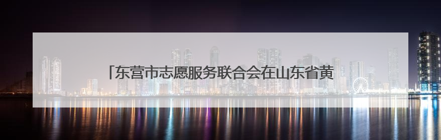 东营市志愿服务联合会在山东省黄河三角洲农高区开展志愿服务活动