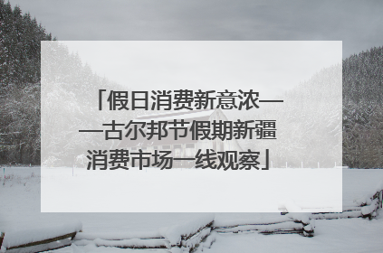 假日消费新意浓——古尔邦节假期新疆消费市场一线观察