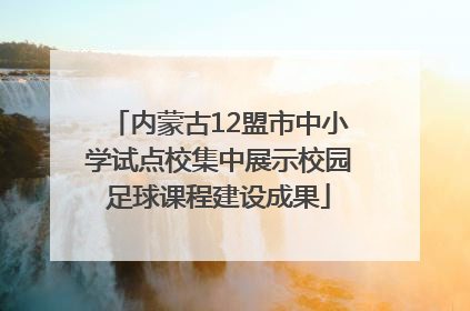 内蒙古12盟市中小学试点校集中展示校园足球课程建设成果