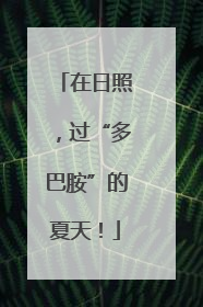 在日照，过“多巴胺”的夏天！