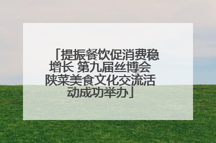 提振餐饮促消费稳增长 第九届丝博会陕菜美食文化交流活动成功举办