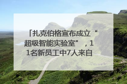 扎克伯格宣布成立“超级智能实验室”，11名新员工中7人来自OpenAI