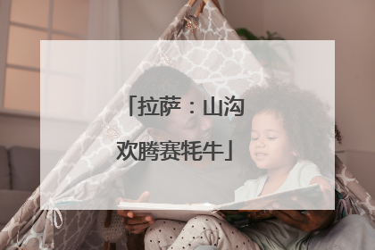 拉萨：山沟欢腾赛牦牛