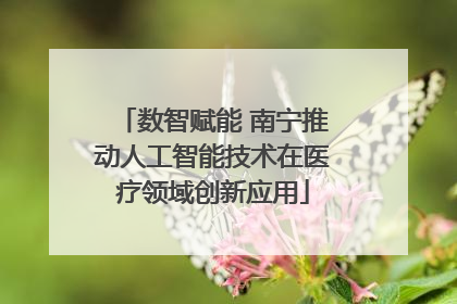 数智赋能 南宁推动人工智能技术在医疗领域创新应用