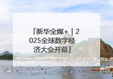 新华全媒+｜2025全球数字经济大会开幕