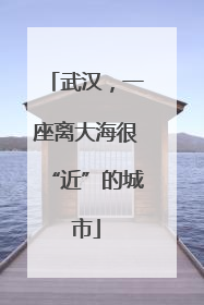 武汉，一座离大海很“近”的城市