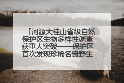 河源大桂山省级自然保护区生物多样性调查获重大突破——保护区首次发现珍稀名贵野生干巴菌与钝尾两头蛇