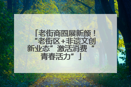 老街商圈展新颜！“老街区+非遗文创新业态”激活消费“青春活力”