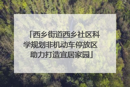 西乡街道西乡社区科学规划非机动车停放区 助力打造宜居家园