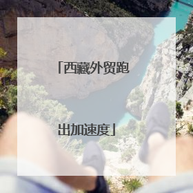 西藏外贸跑出加速度