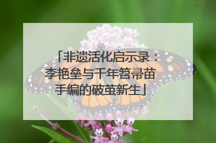 非遗活化启示录：李艳垒与千年笤帚苗手编的破茧新生