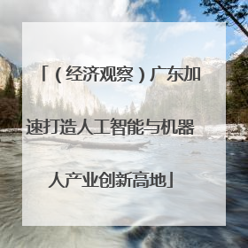 （经济观察）广东加速打造人工智能与机器人产业创新高地