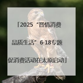 2025“晋情消费 品质生活”6·18专题促消费活动在太原启动