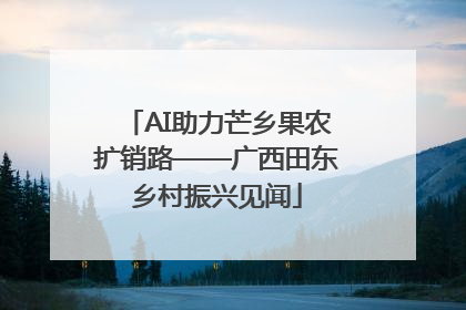 AI助力芒乡果农扩销路——广西田东乡村振兴见闻